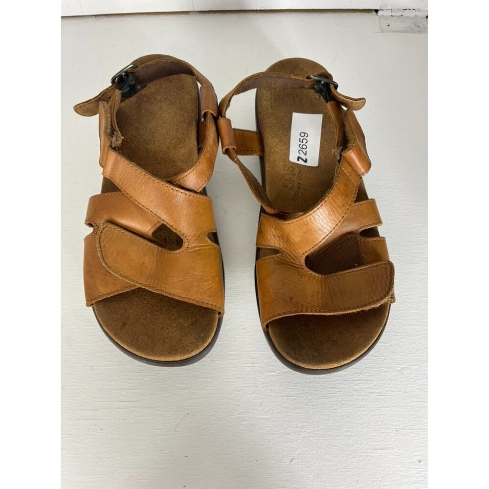 SAS Shoes Huggy Sandals Adjustable Caramel Tripad Comfort Brown Women's Size 9 - Picture 4 of 14